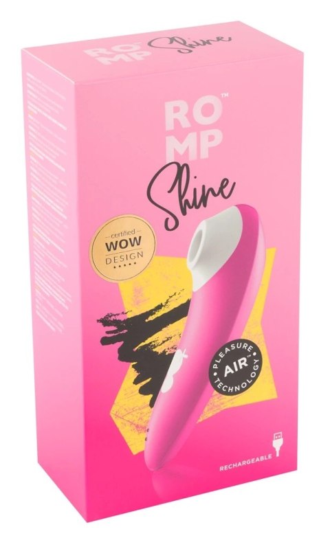 ROMP Shine Pulsator z Technologią Pleasure Air, 10 Trybow, Fioletowy