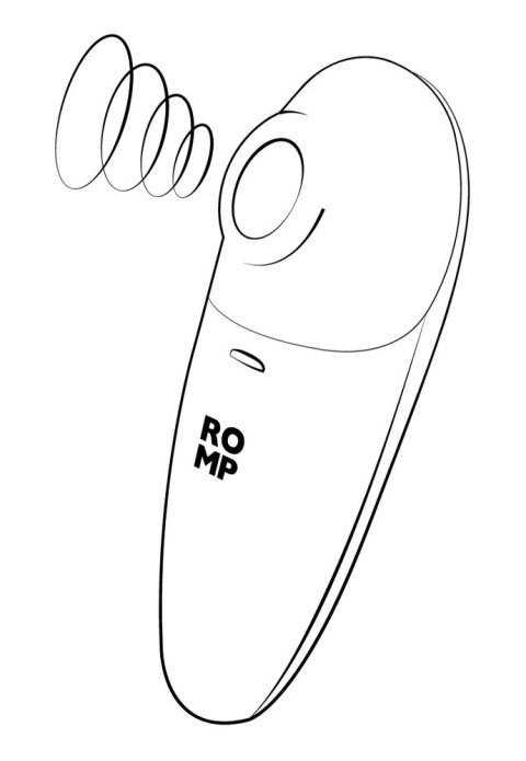 ROMP Switch X - Wibrujący Aparat Powietrzny, 6 trybow, silikonowy, fioletowy