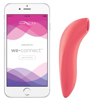 We-Vibe Melt Air System - bezdotykowy model dla par, 12 trybow, silikon