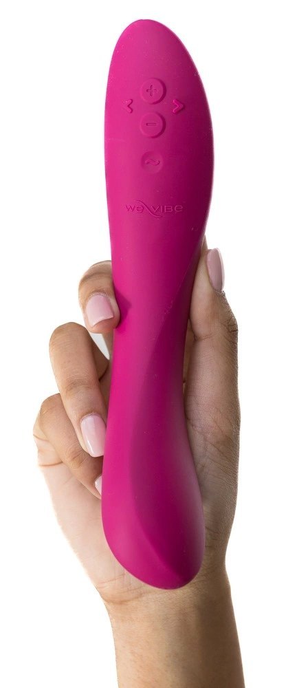 We-Vibe Rave 2 Fuchsia - Wibrator punktu G z aplikacją, ładowalny