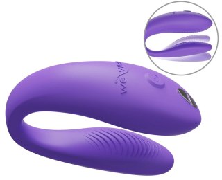 We-Vibe Sync Go Purple - Intymny model dla par, zdalne sterowanie, silikon