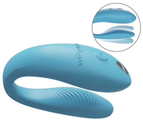 We-Vibe Sync Go Turquoise - Intymny masażer par, Bluetooth, silikon