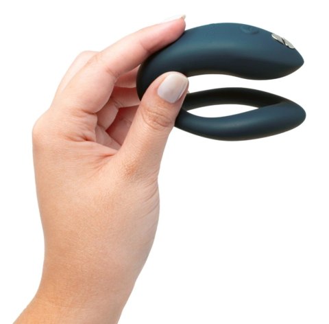 We-Vibe Sync O Petrol Green - model dla par, sterowanie zdalne, silikon