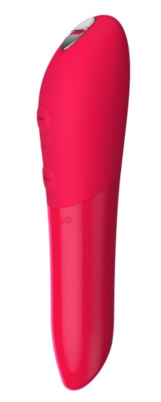 We-Vibe Tango X Cherry Red - Kompaktowy stymulator z 8 prędkościami