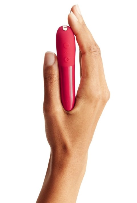 We-Vibe Tango X Cherry Red - Kompaktowy stymulator z 8 prędkościami
