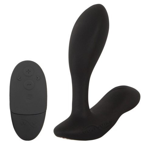 We-Vibe Vector+ Charcoal Black - Masażer prostaty z aplikacją i pilotem