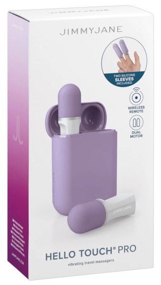 JimmyJane Hello Touch Pro - Zestaw 2 Mini Masażerow Palcowych USB