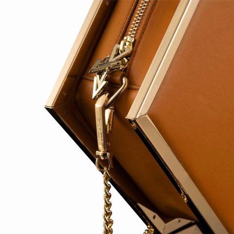 LOCKINK Brązowa torba z przegrodkami + zestaw akcesoriow bondage