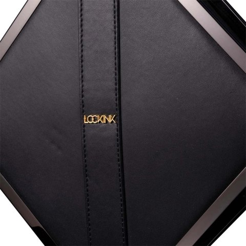 LOCKINK Elegancka torba z zestawem akcesoriow bondage, czarna
