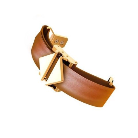 LOCKINK Zestaw brązowy - pasujący knebel kulkowy i gryzak z regulacją