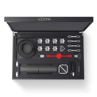 LOCKINK Zestaw do treningu intymnego XL, 9 elementow, czarny