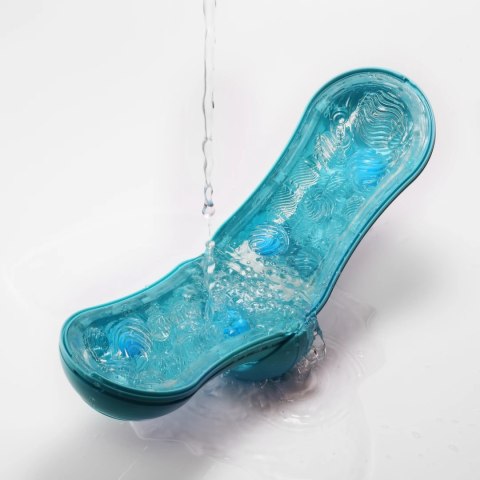 Tenga Flip Orb Blue Ocean - zaawansowana maszyna intymna z kulami, 178 mm