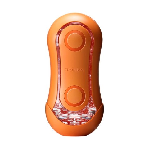 Tenga Flip Orb Orange Sunset - innowacyjna maszyna intymna z kulkami, 178 mm