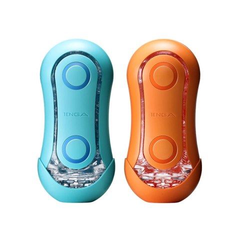 Tenga Flip Orb Orange Sunset - innowacyjna maszyna intymna z kulkami, 178 mm