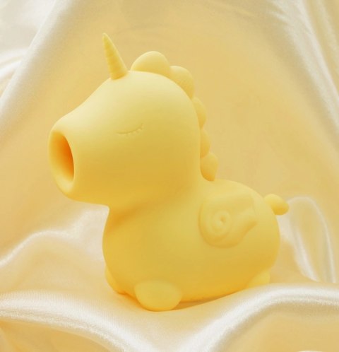 Unihorn Bean Blossom - urządzenie intymne z podwojnym silnikiem, silikon, fioletowe