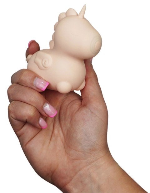 Unihorn Heart Throb - Stymulator Klitorisu w Kształcie Jednorożca, 9 cm, silikon
