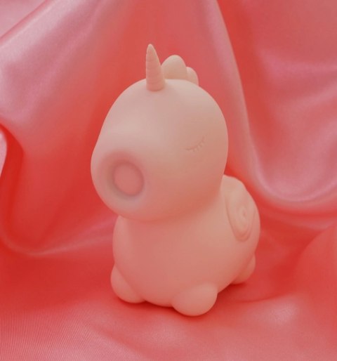 Unihorn Heart Throb - Stymulator Klitorisu w Kształcie Jednorożca, 9 cm, silikon