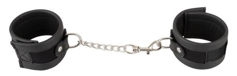 Vegan Fetish Kajdanki z Rzepami i Łańcuszkiem, Wegańskie, Regulowane