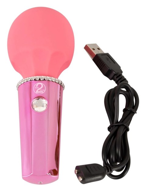 You2Toys Mini Wand Berry masażer relaksacyjny, rożowy, 12,7 cm