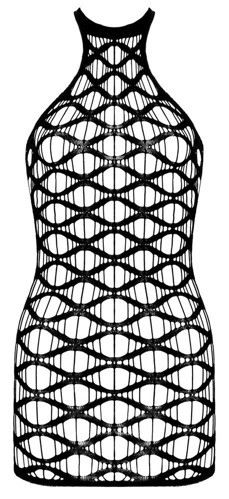 Cottelli Collection Fantasy - Sukienka siateczkowa bez ramion S-L