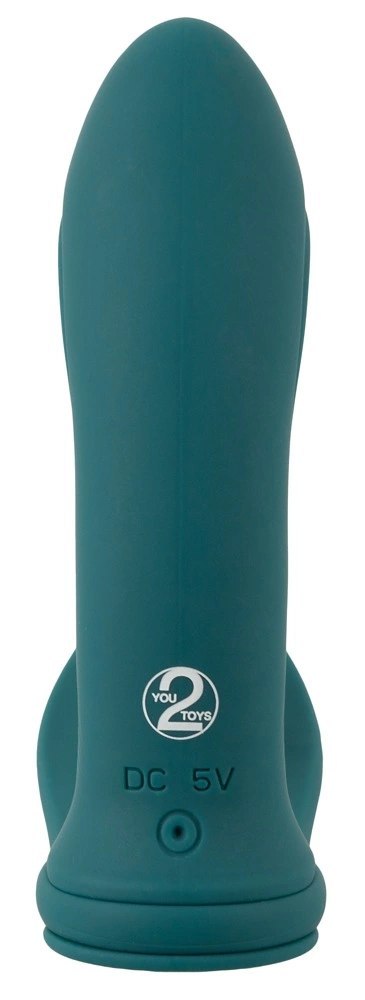 Couples Choice Zestaw 3w1 z wibratorem G i pierścieniem, pilot RC