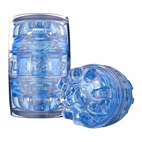 Fleshlight Quickshot Turbo Blue Ice kompaktowa maszyna intymna TPE