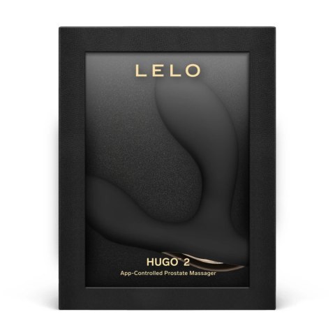 LELO Hugo 2 Black - masażer anatomiczny z aplikacją, 16 trybow