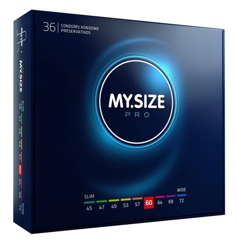 MY.SIZE PRO 60 mm - prezerwatywy Vytex ultracienkie 36 szt.