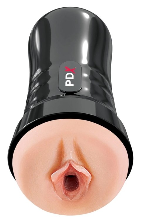 PDX Extreme Wet Pussies Super Juicy Czarna maszyna intymna Fanta Flesh