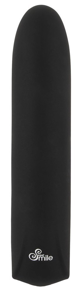 Sweet Smile Mini Wibrator Czarny 12 cm wodoodporny silikon USB