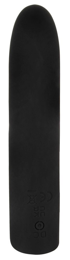 Sweet Smile Mini Wibrator Czarny 12 cm wodoodporny silikon USB