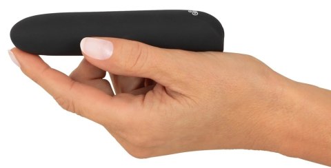 Sweet Smile Mini Wibrator Czarny 12 cm wodoodporny silikon USB