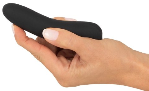 Sweet Smile Mini Wibrator Czarny 12 cm wodoodporny silikon USB