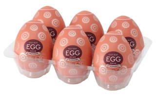 Tenga Egg Gear HB - Zestaw 6 elastycznych kapsuł intymnych do jednorazowego użytku