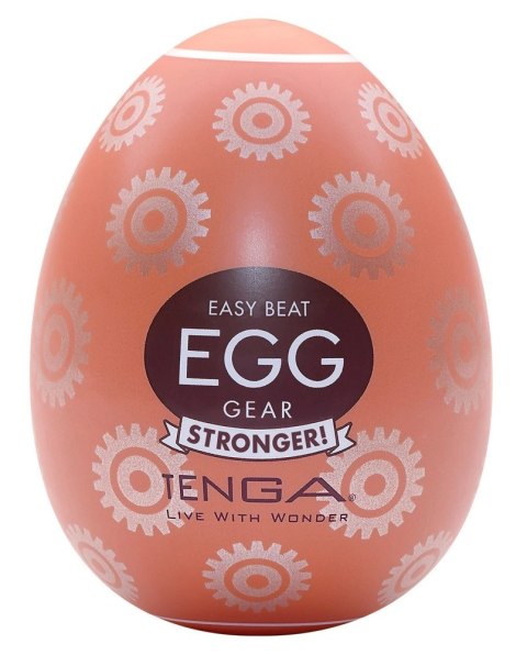 Tenga Egg Gear HB - Zestaw 6 elastycznych kapsuł intymnych do jednorazowego użytku