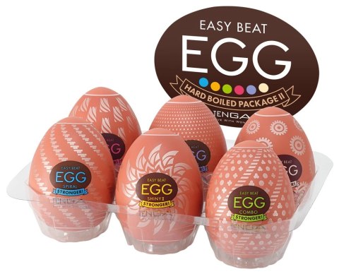 Tenga Egg HB Package II - Zestaw 6 elastycznych modeli jednorazowych