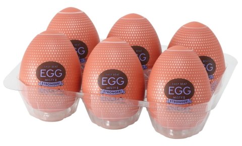 Tenga Egg Misty II HB zestaw 6 sztuk - elastyczne rękawy intymne