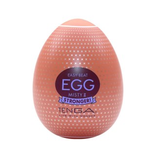 Tenga Egg Misty II - kompaktowa maszyna intymna, brązowe opakowanie