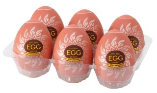 Tenga Egg Shiny II Zestaw 6 sztuk - elastyczny model z teksturą gwiazdy