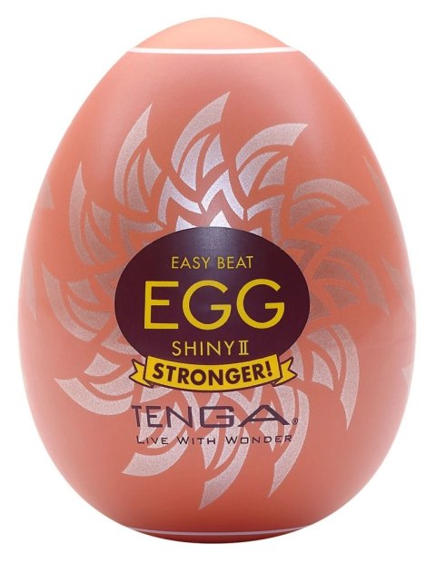 Tenga Egg Shiny II Zestaw 6 sztuk - elastyczny model z teksturą gwiazdy