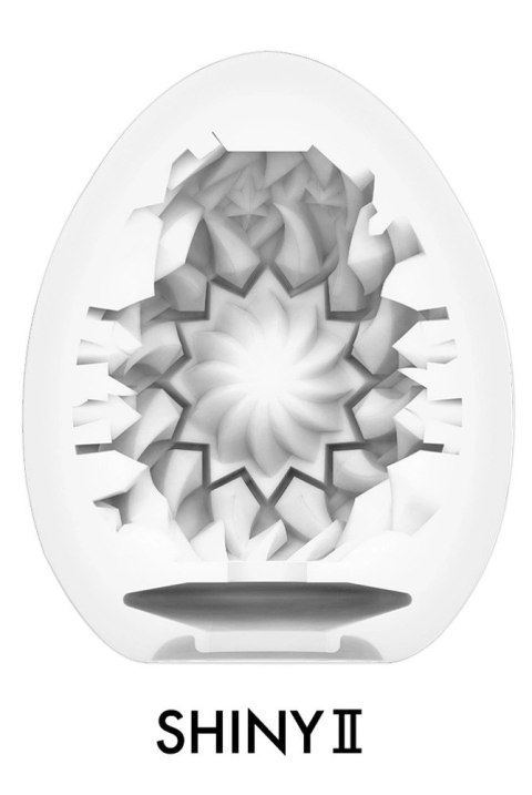 Tenga Egg Shiny II Zestaw 6 sztuk - elastyczny model z teksturą gwiazdy