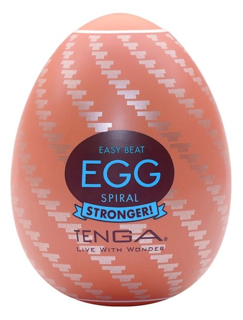 Tenga Egg Spiral Stronger - Zestaw 6 Elastycznych Nakładek Intymnych