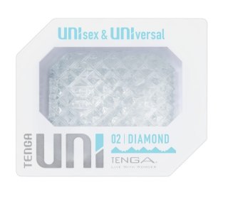 Tenga UNI Diamond - Uniwersalna elastyczna nakładka masująca 6 cm