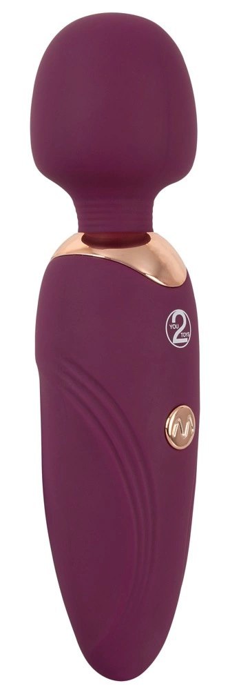 You2Toys Petite Wand Fioletowy - Kompaktowy Masażer z Ruchomą Głowką