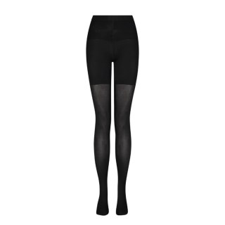 Bye Bra Total Shaper rajstopy modelujące brzuch czarne L