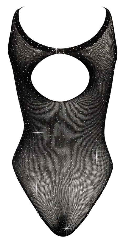 Cottelli Collection Fantasy Body z Kryształkami Czarny S-L