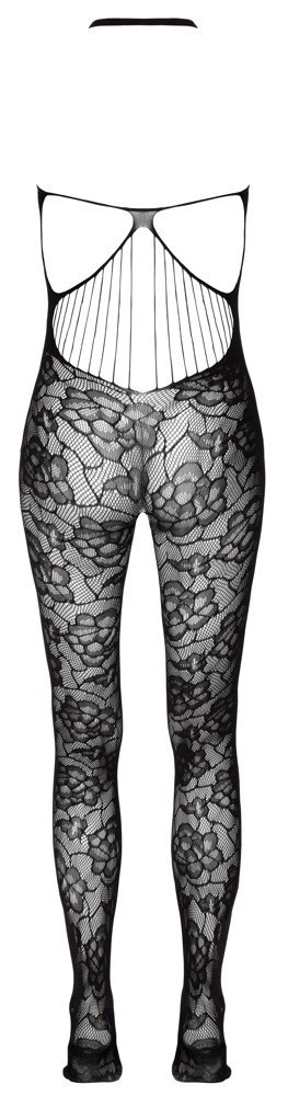 Cottelli Collection Fantasy Bodystocking Kwiatowy Siateczkowy S-L