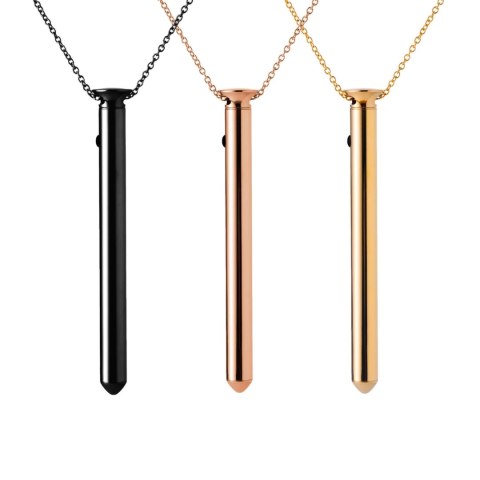 Crave Vesper 2 Naszyjnik wibrujący wodoodporny rożowe złoto