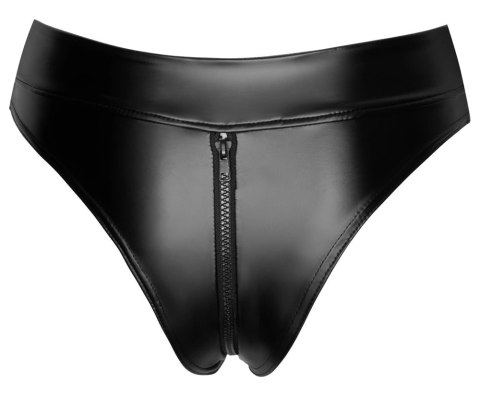 Noir Szwarskie Majtki Powerwetlook Zamek Dwukierunkowy Czarne S