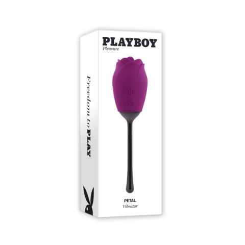 Playboy Pleasure Petal - silikonowy model z ruchomą głowką, 9 trybow